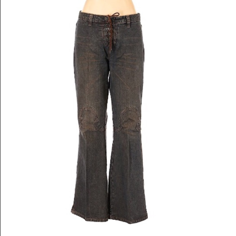 KMart Lace Up Jeans